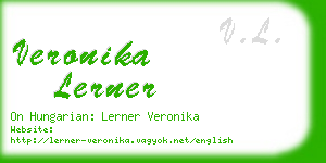 veronika lerner business card